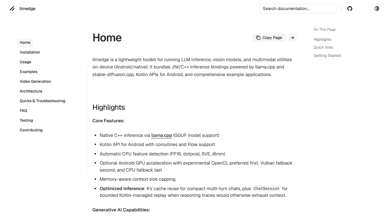 llmedge documentation homepage